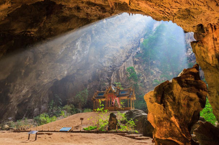 Pavilion in Phraya Nakorn Cave